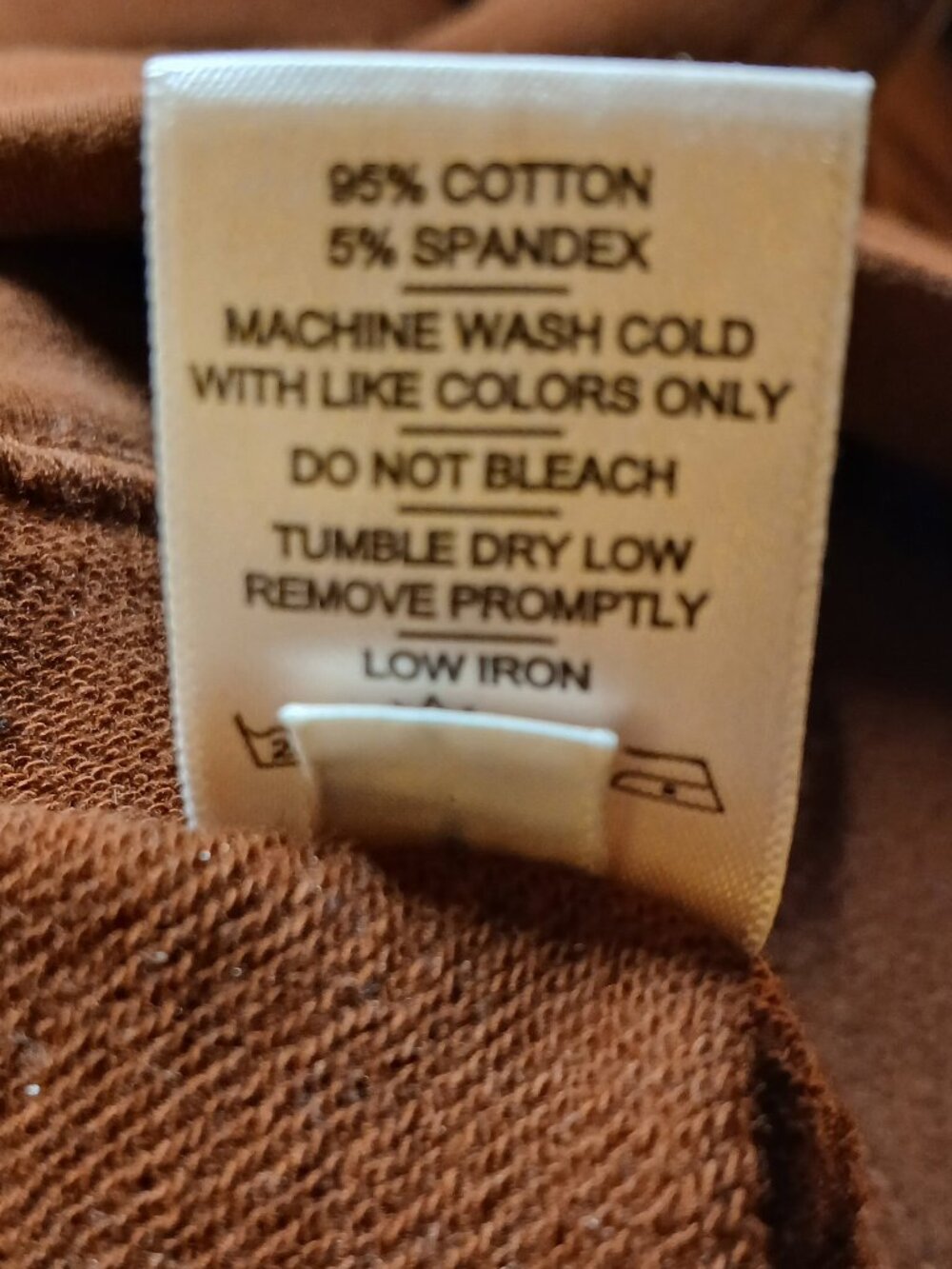 AMERICAN GIANT Cinnamon Brown Tunic Hoodie Sweatshirt - EUC - Picture 11 of 12